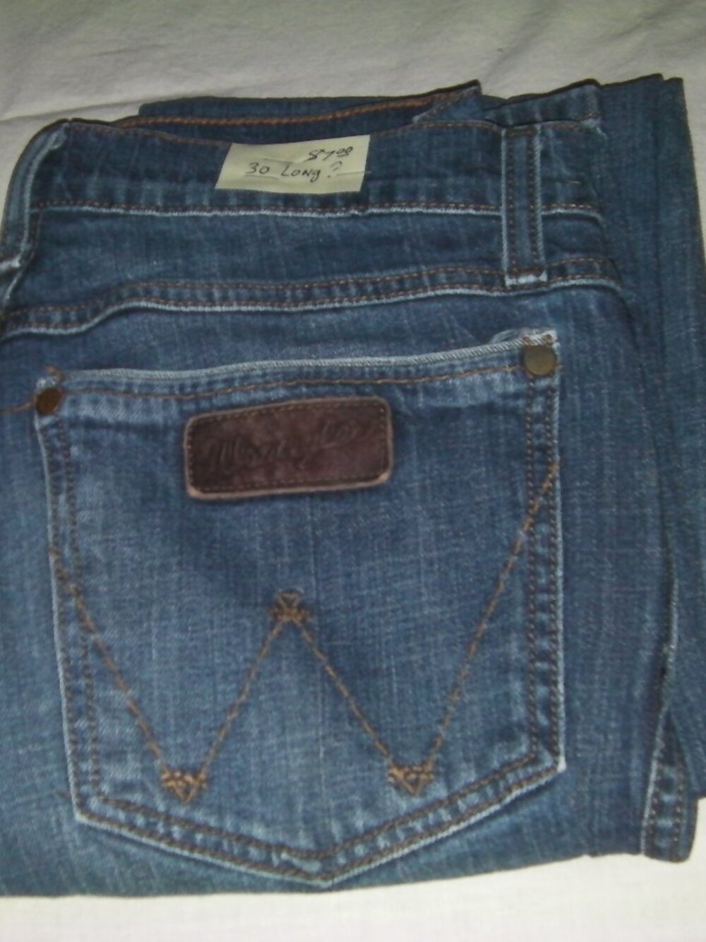Mens WRANGLER sz '30 Long' Jeans